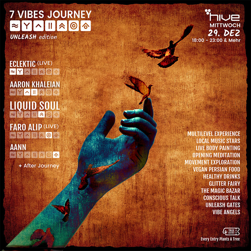 7 vibes journey vision hive club zurich